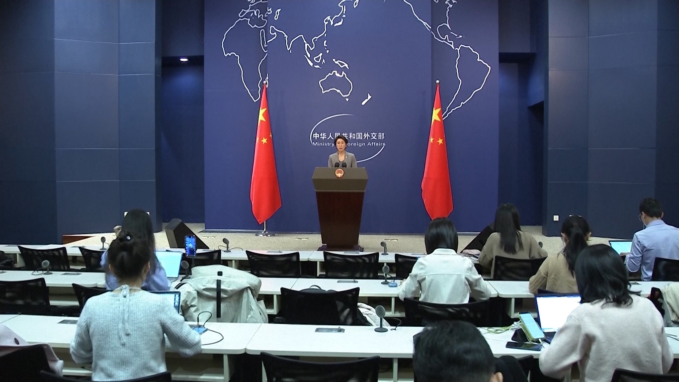 Pernyataan itu disampaikan oleh Juru Bicara Kementerian Luar Negeri Tiongkok