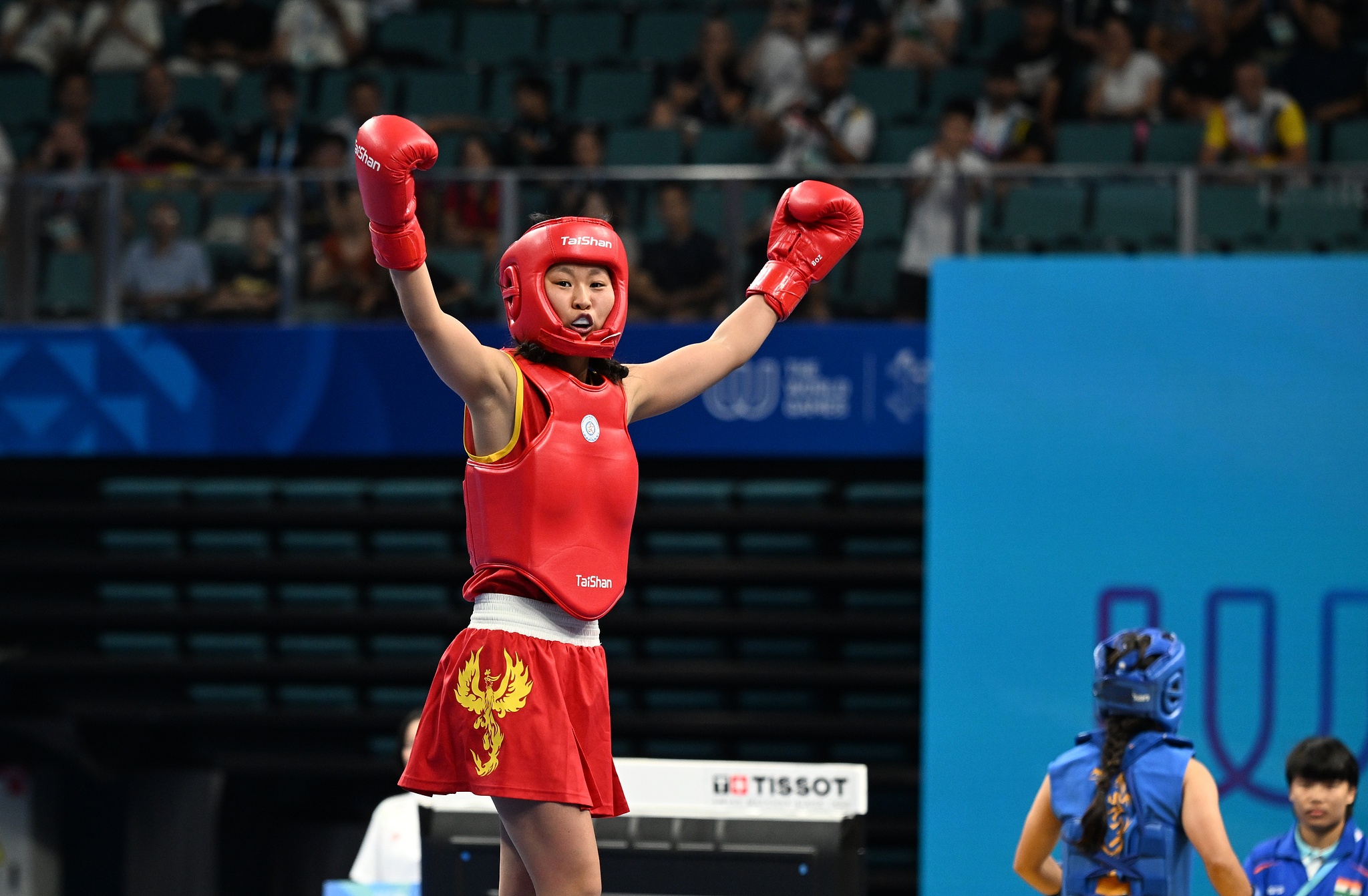 Tiongkok Mendominasi Wushu Sanda di Chengdu World Games