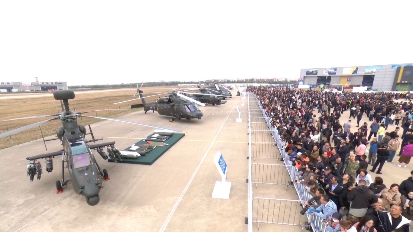 Pameran Helikopter Tiongkok ke-7 Resmi Dibuka di Tianjin