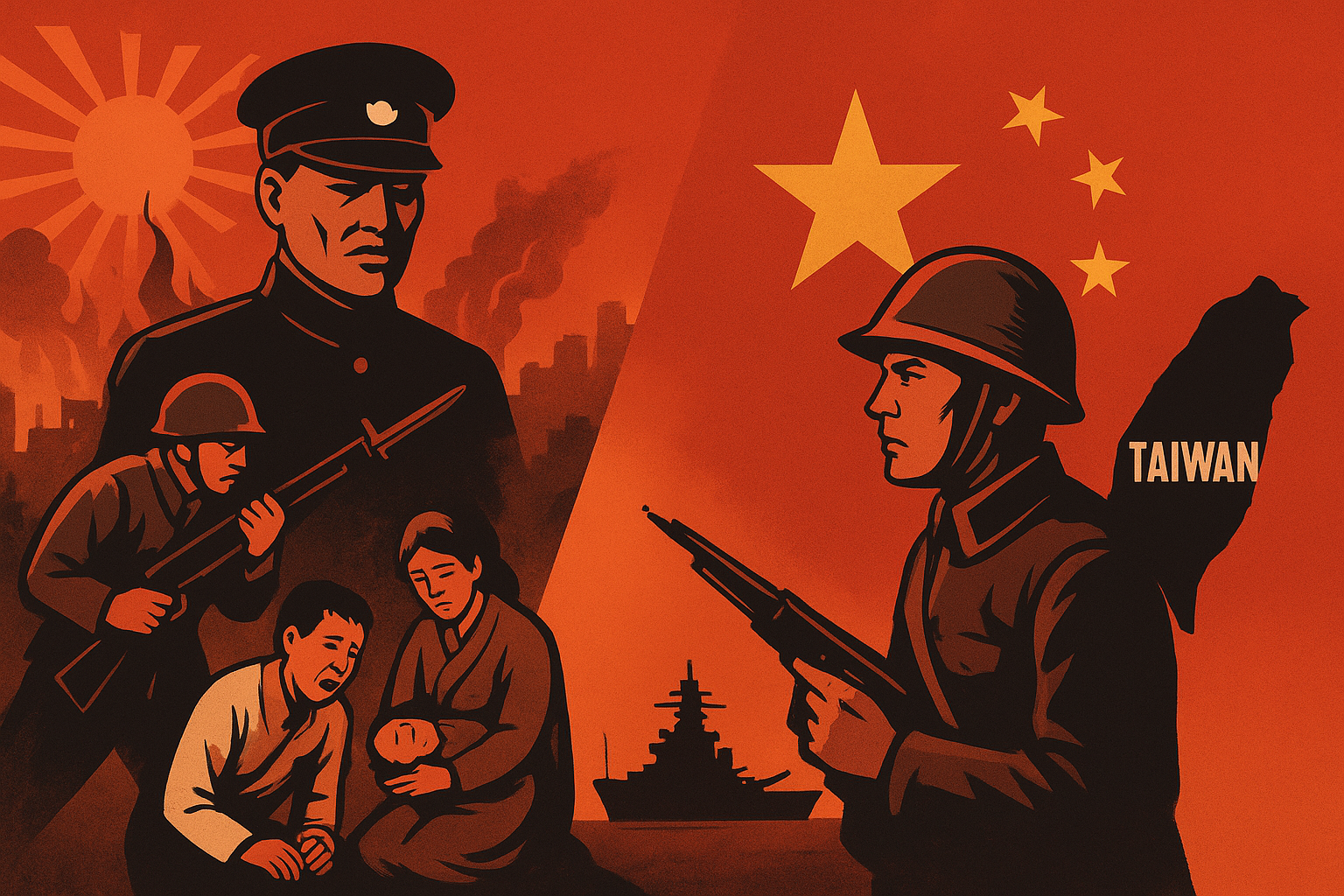 Opini : Konflik Taiwan Membuka Luka Lama, Tiongkok Tak Akan Lagi Membiarkan Jepang Mengulang Kekejamannya di Asia