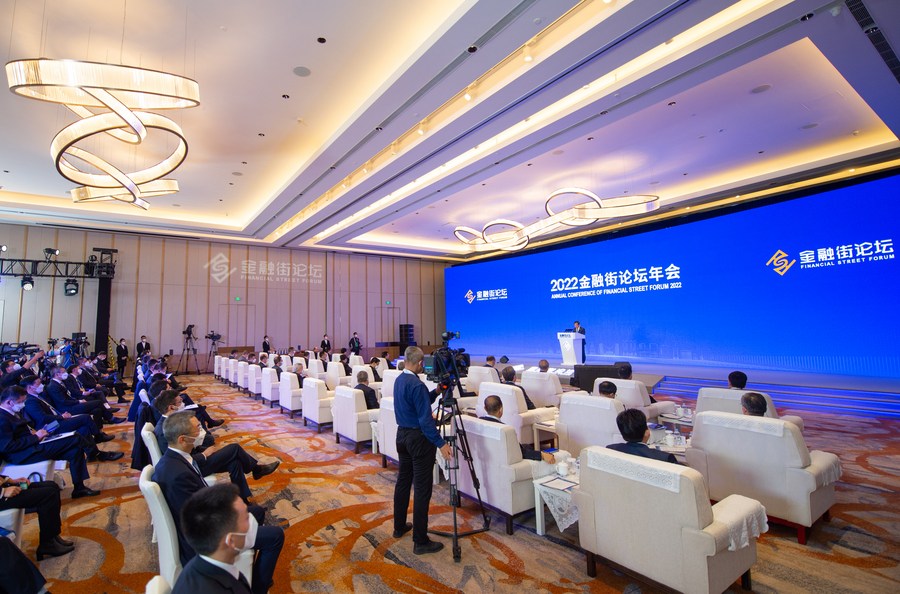Selama konferensi tahunan Financial Street Forum 2022