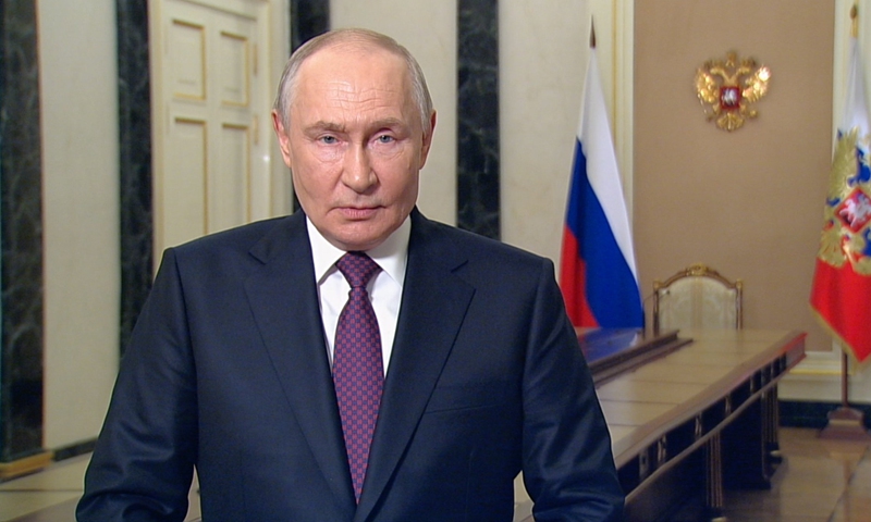 Putin Mengatakan Hubungan Rusia-Tiongkok Mencapai "Tingkat Yang Benar-Benar Belum Pernah Terjadi Sebelumnya"