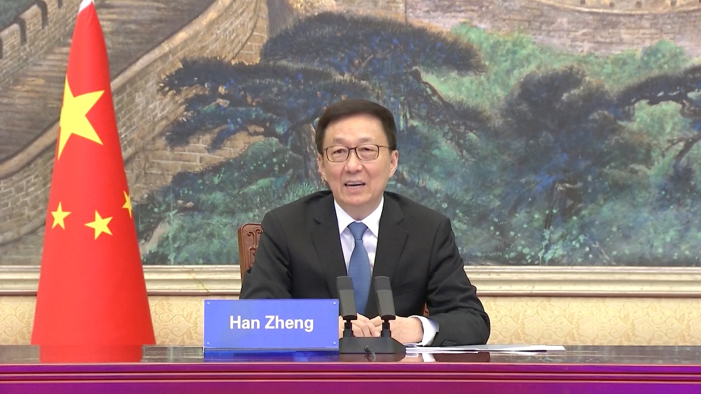 Han mengatakan bahwa Tiongkok menghargai ketaatan Republik Dominika pada prinsip Satu Tiongkok