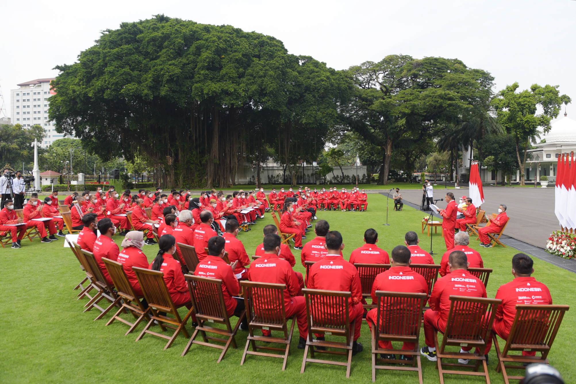 Kontingen Indonesia berhasil keluar sebagai juara umum dalam ajang olahraga ASEAN Paragames XI Tahun 2022