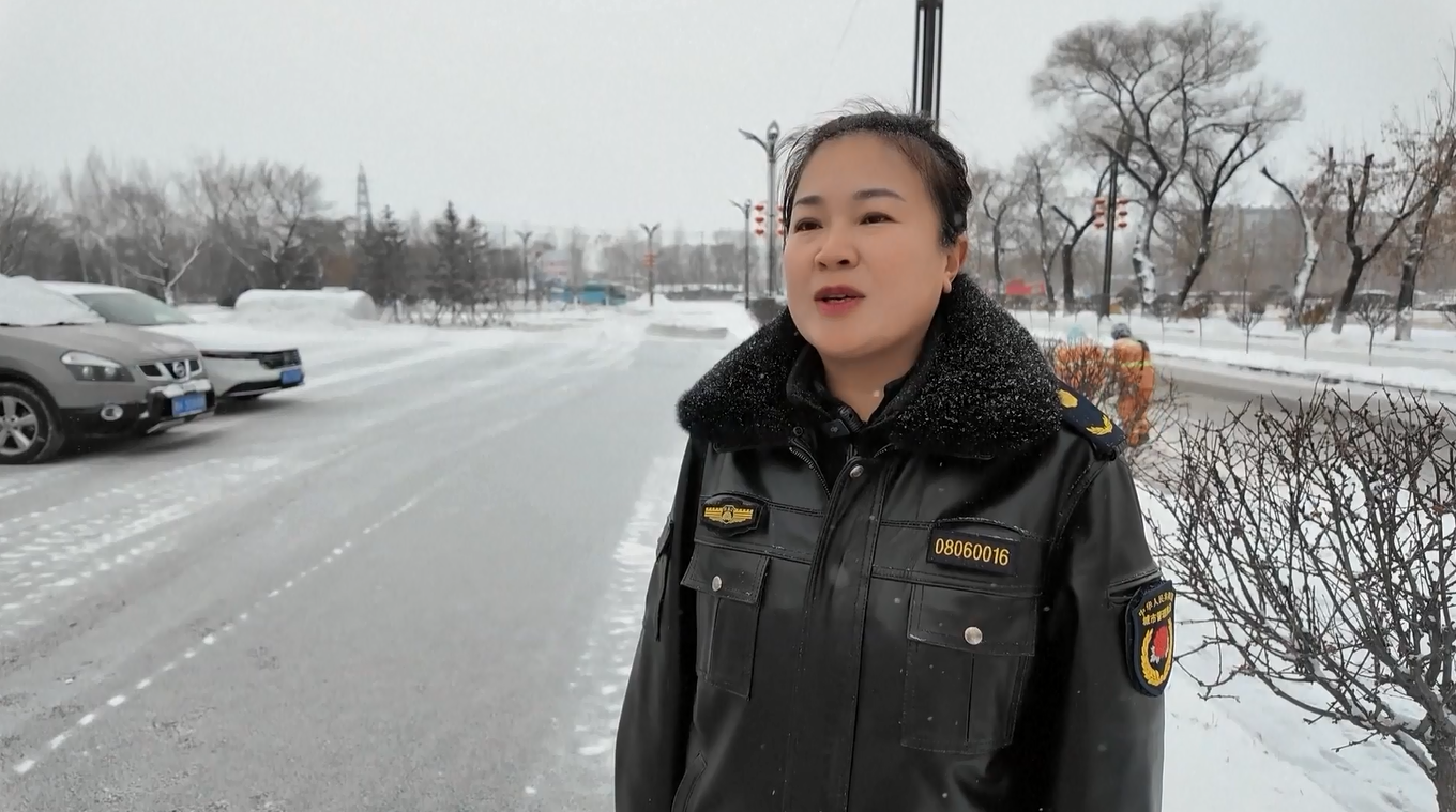 Salju Lebat Ganggu Lalu Lintas di Tiongkok Utara