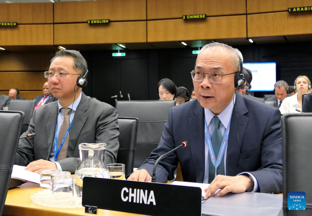 Tiongkok mendukung upaya IAEA untuk mempromosikan keselamatan fasilitas nuklir Ukraina dan mendukung tujuh pilar dan lima prinsip yang diusulkan oleh Direktur Jenderal IAEA Rafael Grossi untuk memastikan keselamatan nuklir di Ukraina