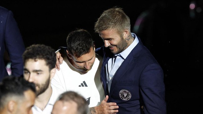 Kehadiran Lionel Messi di Inter Miami membuat hubungan kerja sama David Beckham dengan mantan pemain Manchester United jadi porak poranda