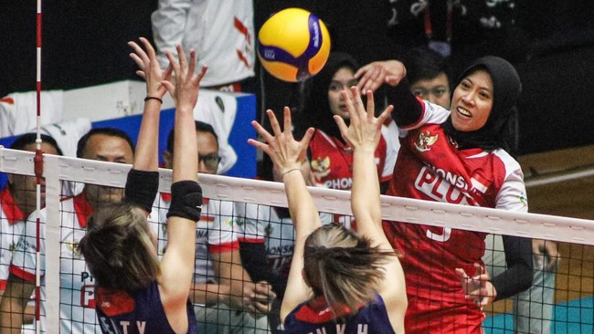 Megawati Hangestri Pertiwi tampil sebagai peraih poin terbanyak bagi klub Daejeon CheongKwanJang Red Sparks dalam laga liga voli Korea Selatan