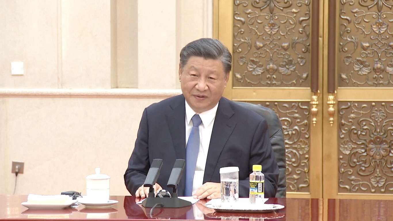 Presiden Xi membuat pernyataan tersebut dalam pertemuan dengan delegasi kongres AS yang dipimpin oleh Pemimpin Mayoritas Senat