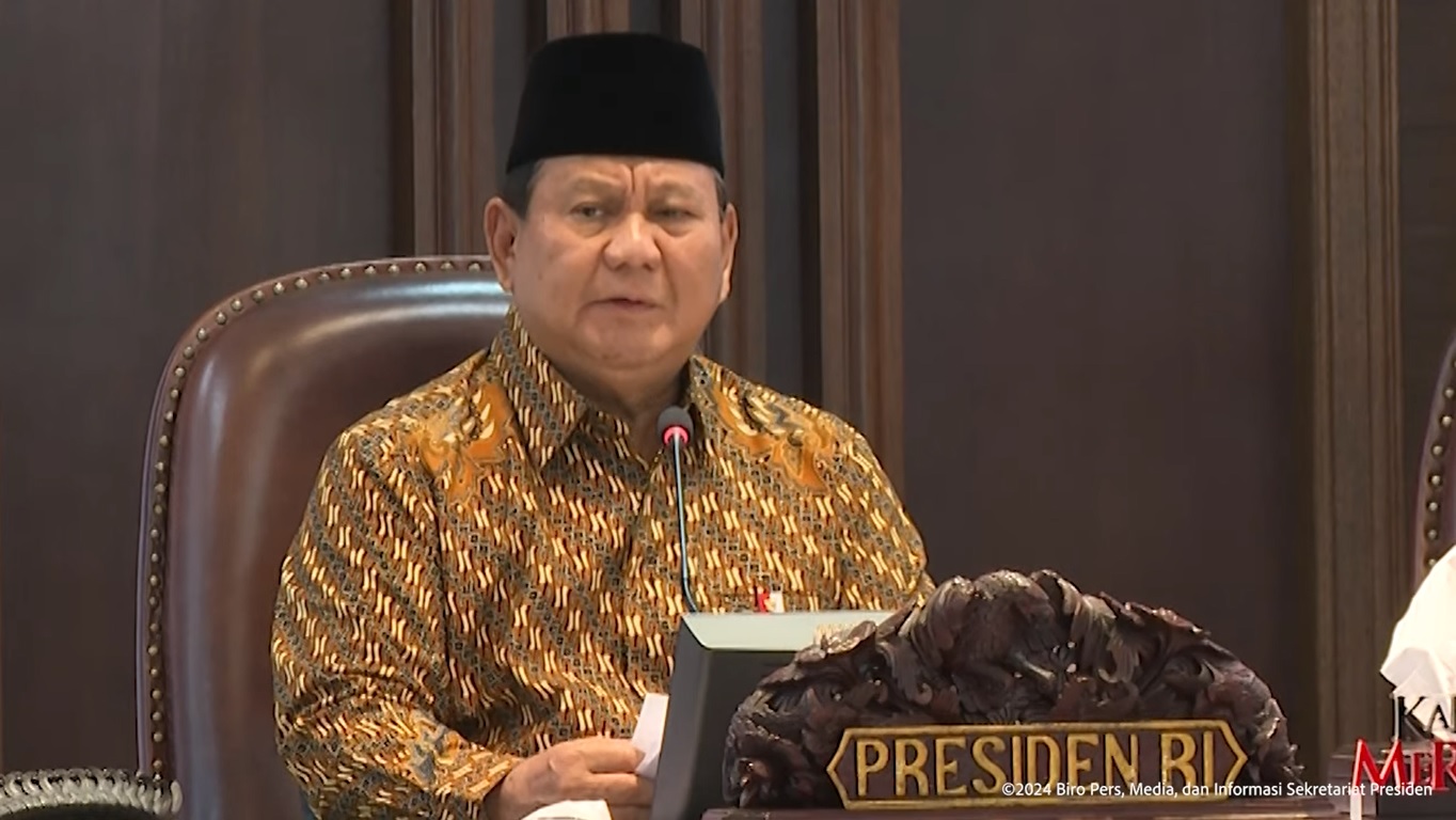 Presiden menyampaikan hal itu dalam Sidang Kabinet Paripurna perdana di Istana Kepresidenan