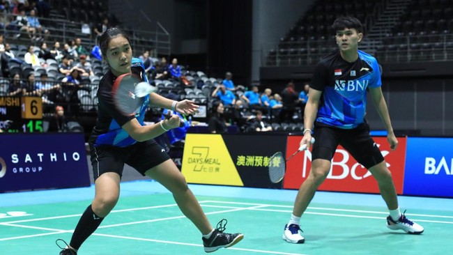 Adnan Maulana/Nita Violina Marwah berhasil membawa Indonesia unggul 1-0 atas Kanada