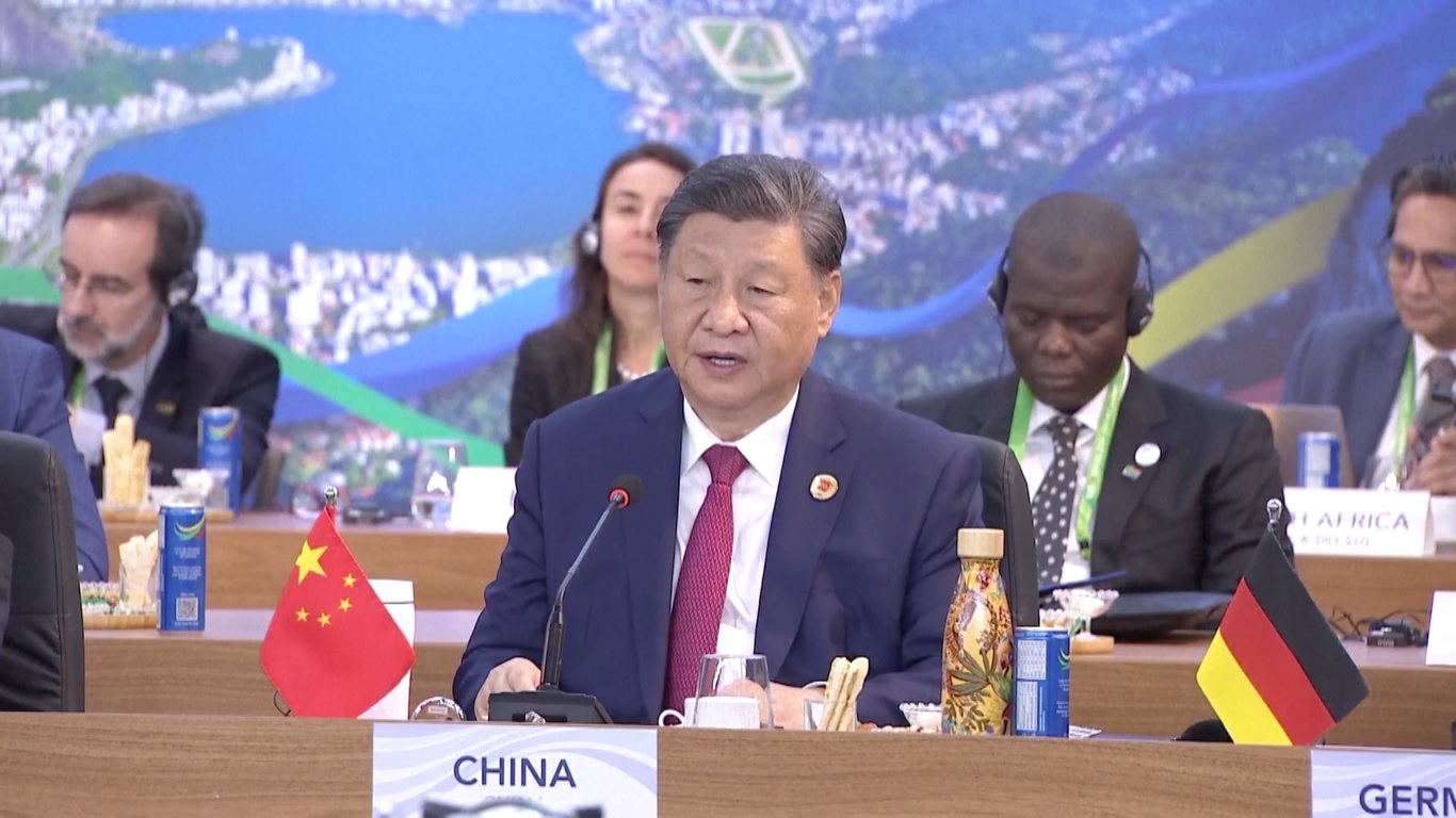 Xi menyampaikan pidato penting di sesi pertama KTT tersebut