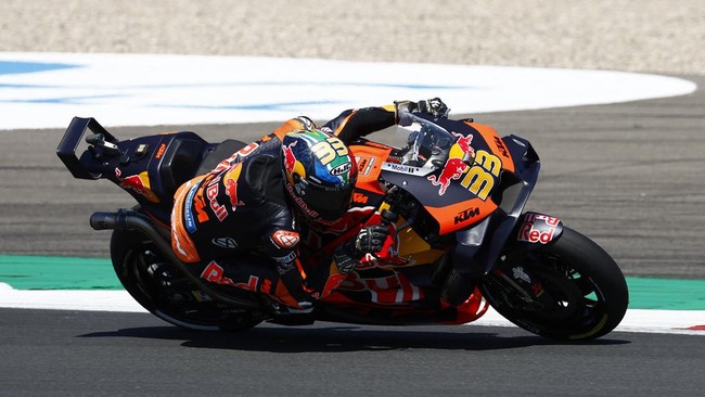 Brad Binder mencetak rekor lap di Sirkuit Motegi pada sesi practice MotoGP Jepang 2023