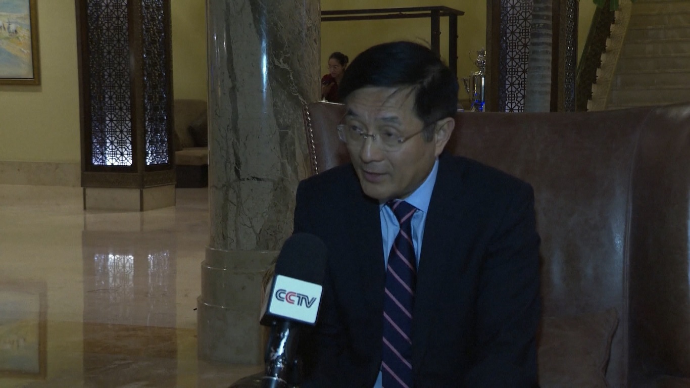 Yue membuat komentar tersebut dalam sebuah wawancara di sela-sela Konferensi Internasional tentang Afghanistan