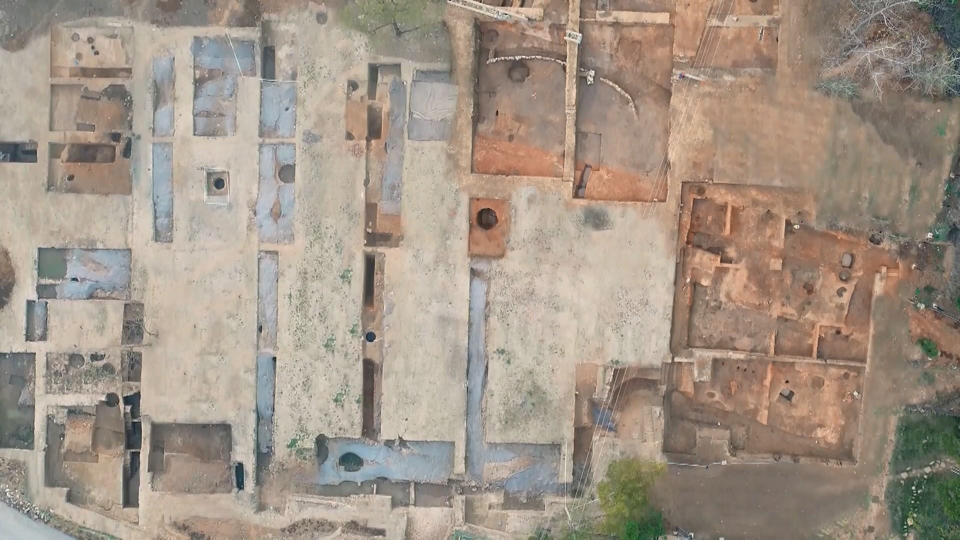 Situs Nanzuo di Kota Qingyang di Provinsi Gansu