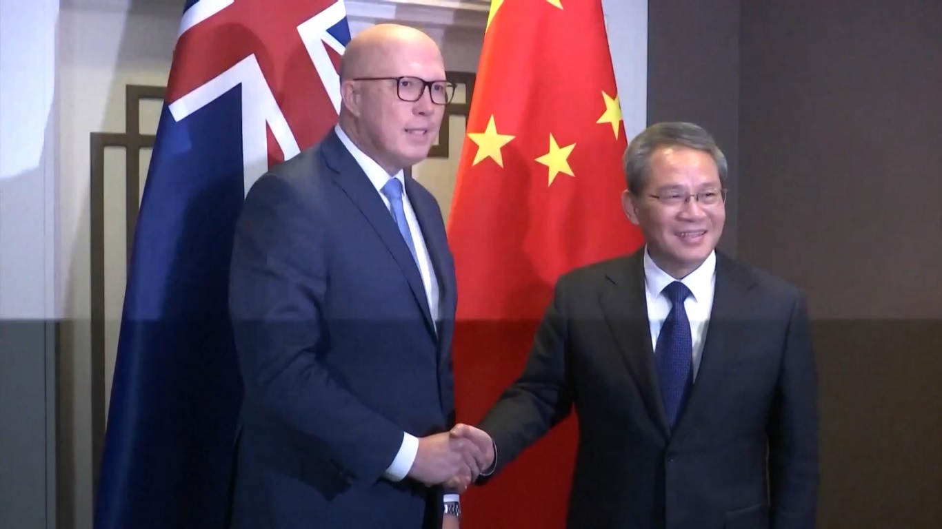 Li membuat pernyataan tersebut saat bertemu dengan Pemimpin Oposisi Australia Peter Dutton