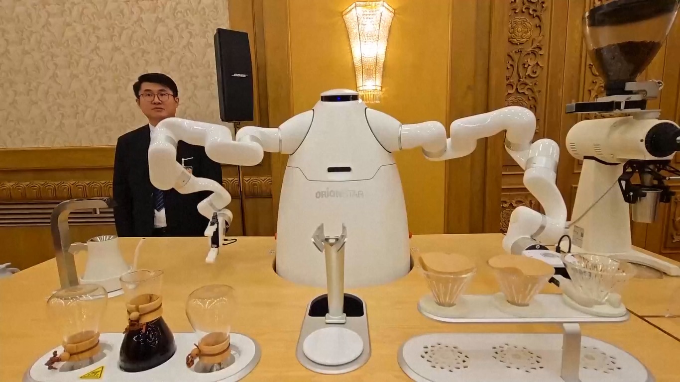 Di ruang VIP di Balai Agung Rakyat