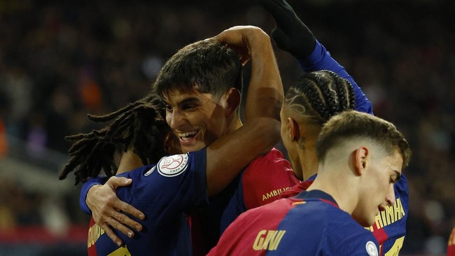 Barcelona berhasil mengalahkan Real Betis dengan skor telak 5-1 dalam laga Copa del Rey