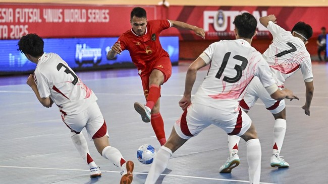 Ketua Umum PSSI Erick Thohir meminta pemain Timnas Futsal Indonesia tak gentar melawan Argentina yang berlabel langganan Piala Dunia Futsal