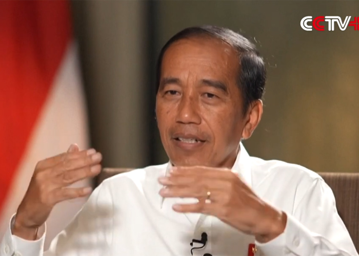 Presiden Joko Widodo memprediksi