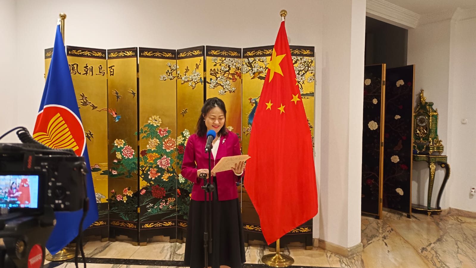 Tiongkok berencana mengundang para pemimpin ASEAN guna menghadiri Forum Sabuk dan Jalan Ketiga untuk Kerjasama Internasional di Beijing pada musim gugur mendatang untuk membahas kerja sama