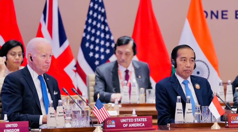 Di hadapan para pemimpin negara G20