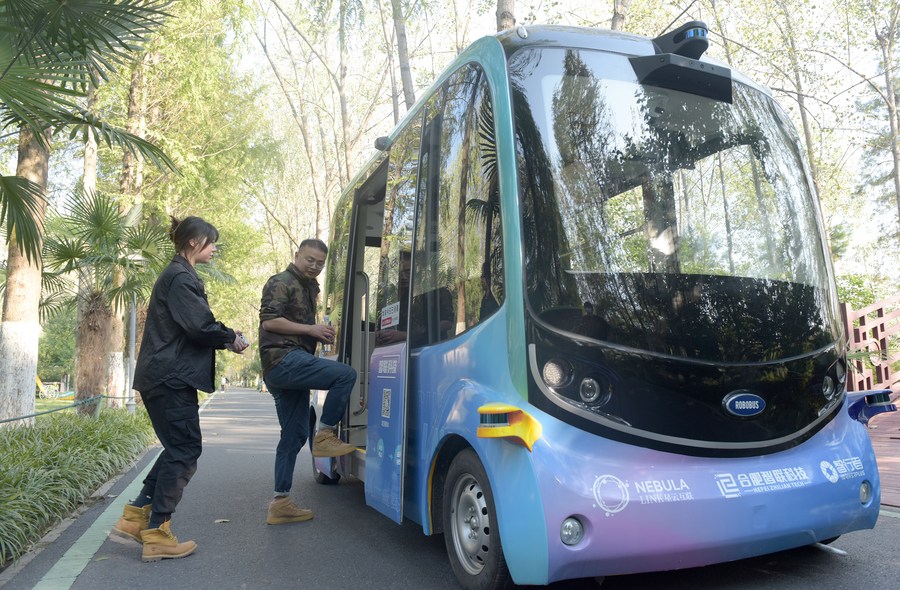 Hefei telah membangun sejumlah proyek percontohan transportasi cerdas dan logistik cerdas