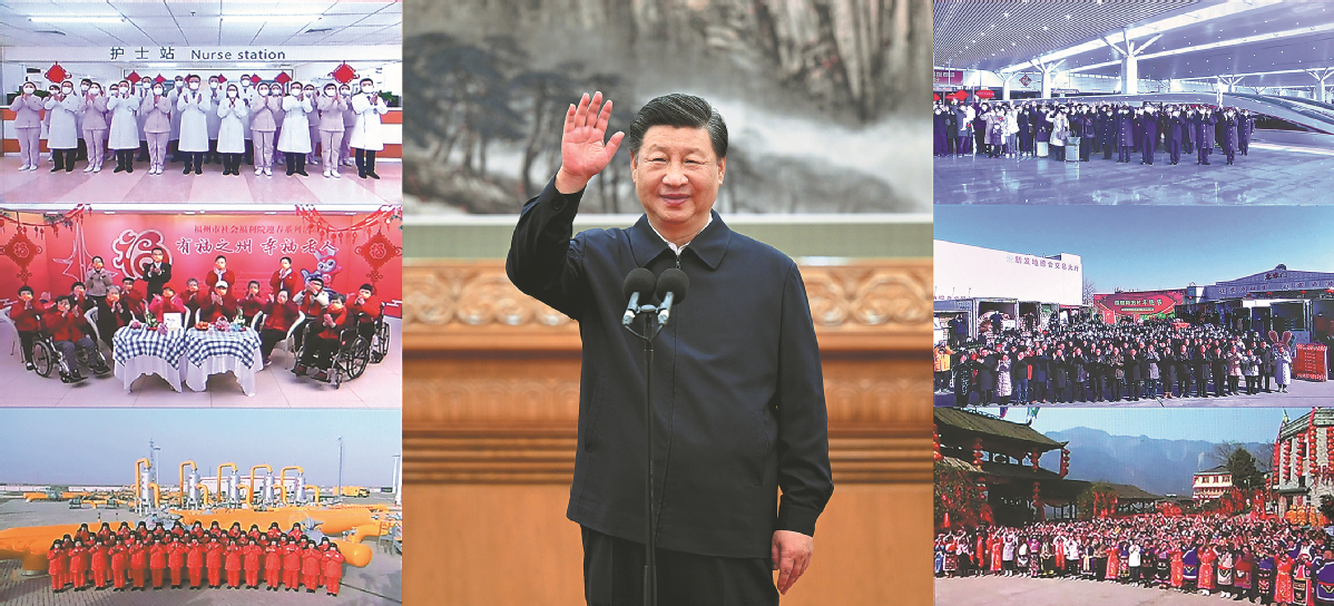 Xi mengungkapkan harapannya bahwa di tahun yang baru