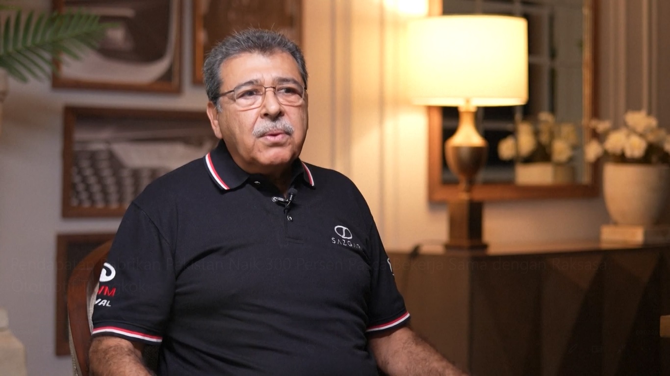 Pendapatan Sazgar meningkat lebih dari 300 persen sejak mulai bekerja sama dengan mitra-mitra dari Tiongkok