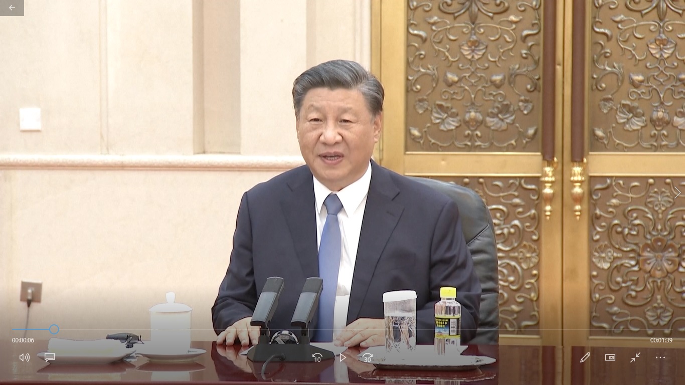 Xi meminta keduanya untuk bertindak dengan cara yang sesuai dengan status global mereka sebagai negara besar