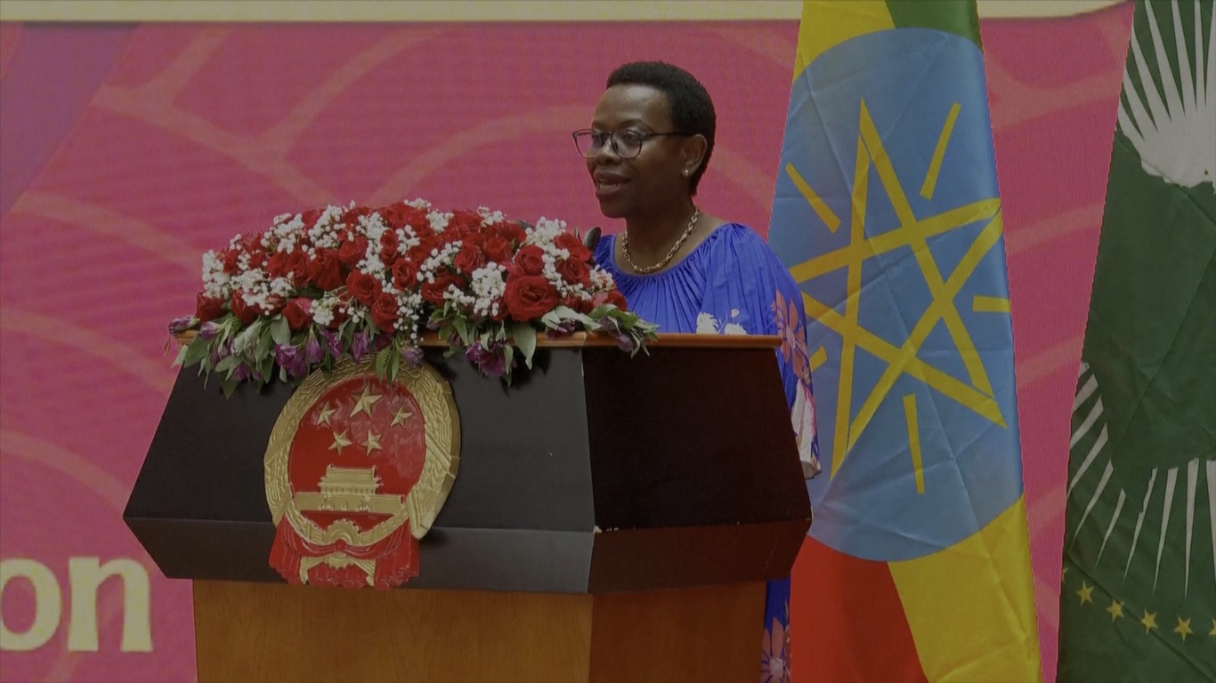 Di kompleks baru Misi Tiongkok untuk AU di Addis Ababa