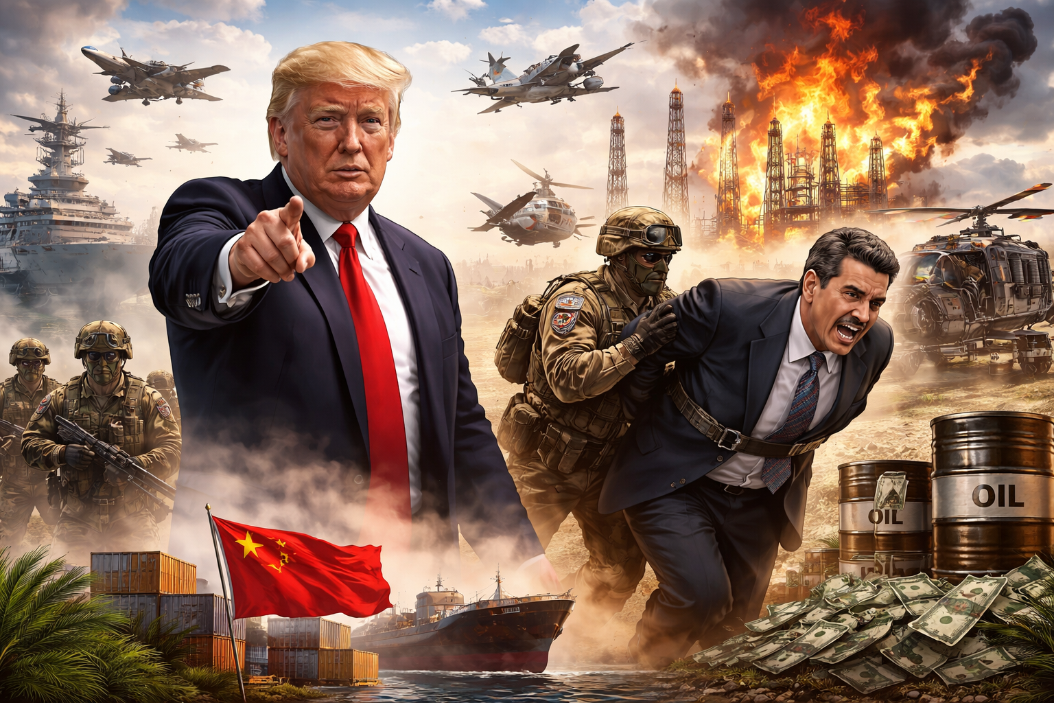 Opini : "Trump Corollary" Bongkar Tujuan Sebenarnya AS Serang Venezuela, Ternyata Bukan Narkoba Tapi Kuasai Minyak dan Usir Tiongkok dari Amerika Latin