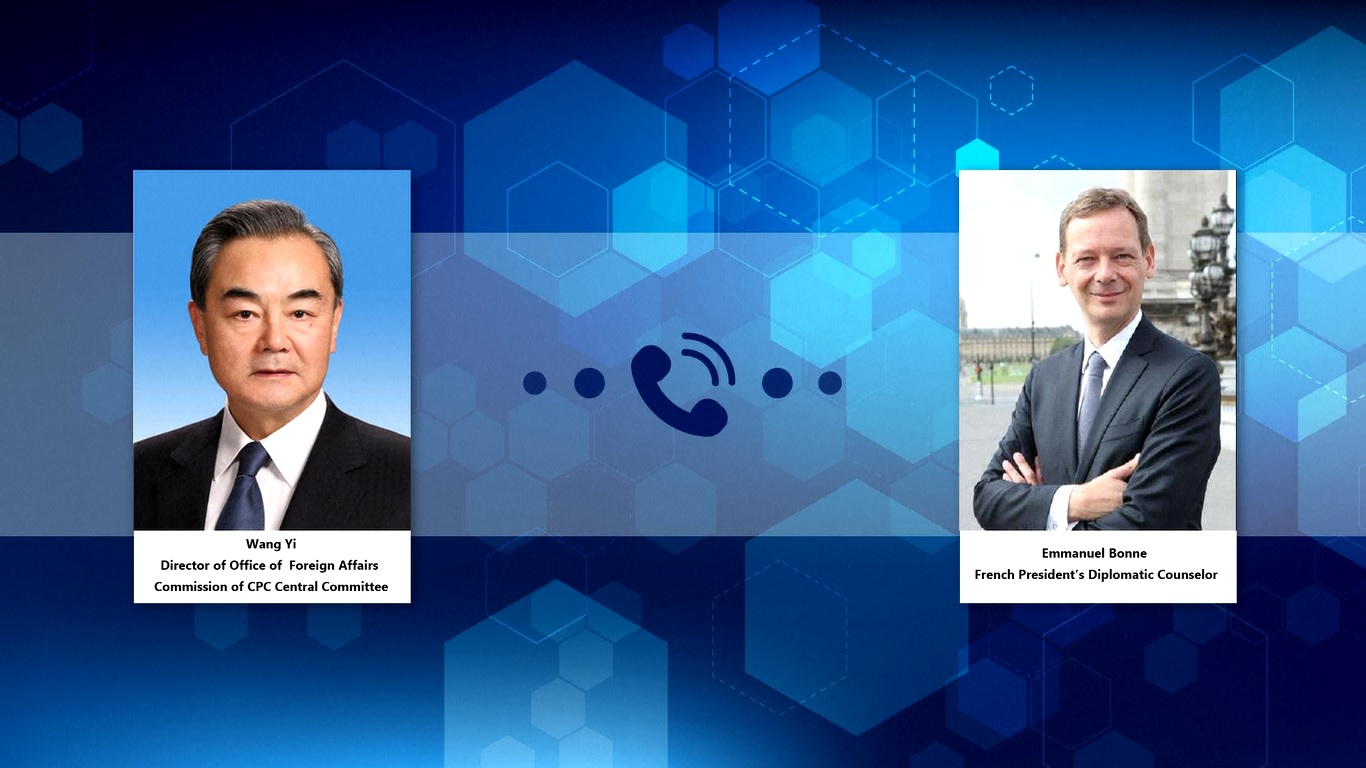 Wang mengatakan kunjungan Presiden Macron ke Tiongkok pada bulan April 2023 lalu sukses besar