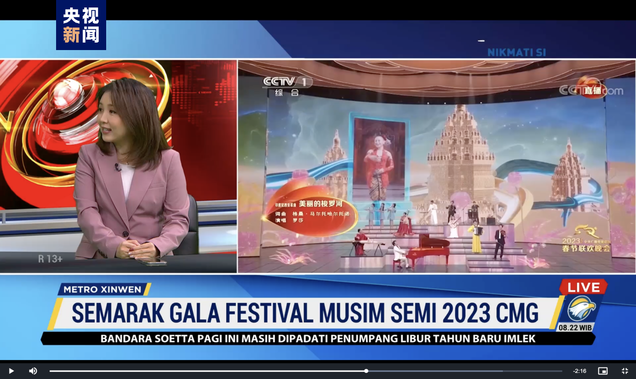 Gala Tahun Baru Imlek berperan seperti jembatan yang menjalin hubungan antar sesama masyarakat Tionghoa di seluruh dunia