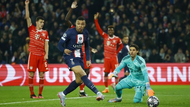 Trio andalan Paris Saint-Germain (PSG) yakni Lionel Messi