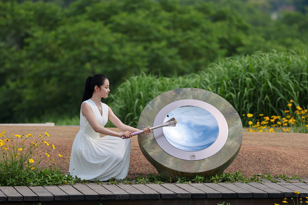 Dalam Asian Games kali ini unsur Liangzhu terlihat di mana-mana