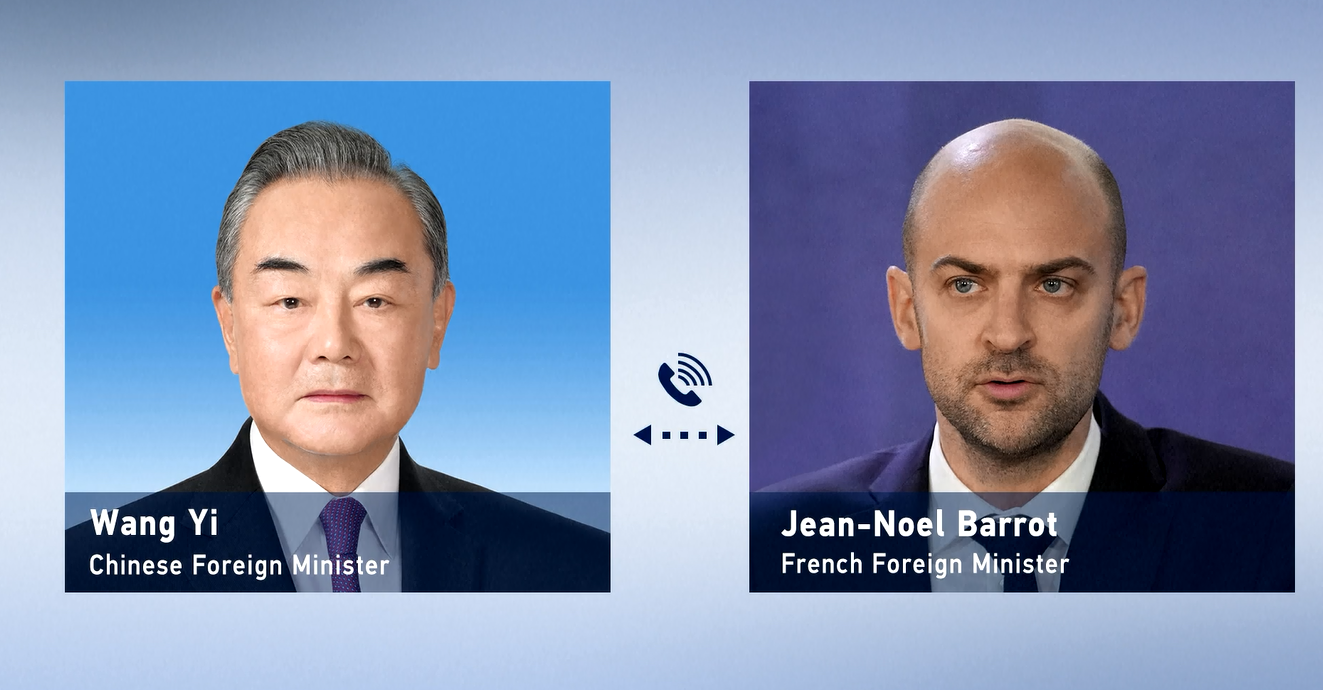 Menteri Luar Negeri Tiongkok Desak Upaya Bersama dengan Prancis untuk Redakan Ketegangan di Timur Tengah