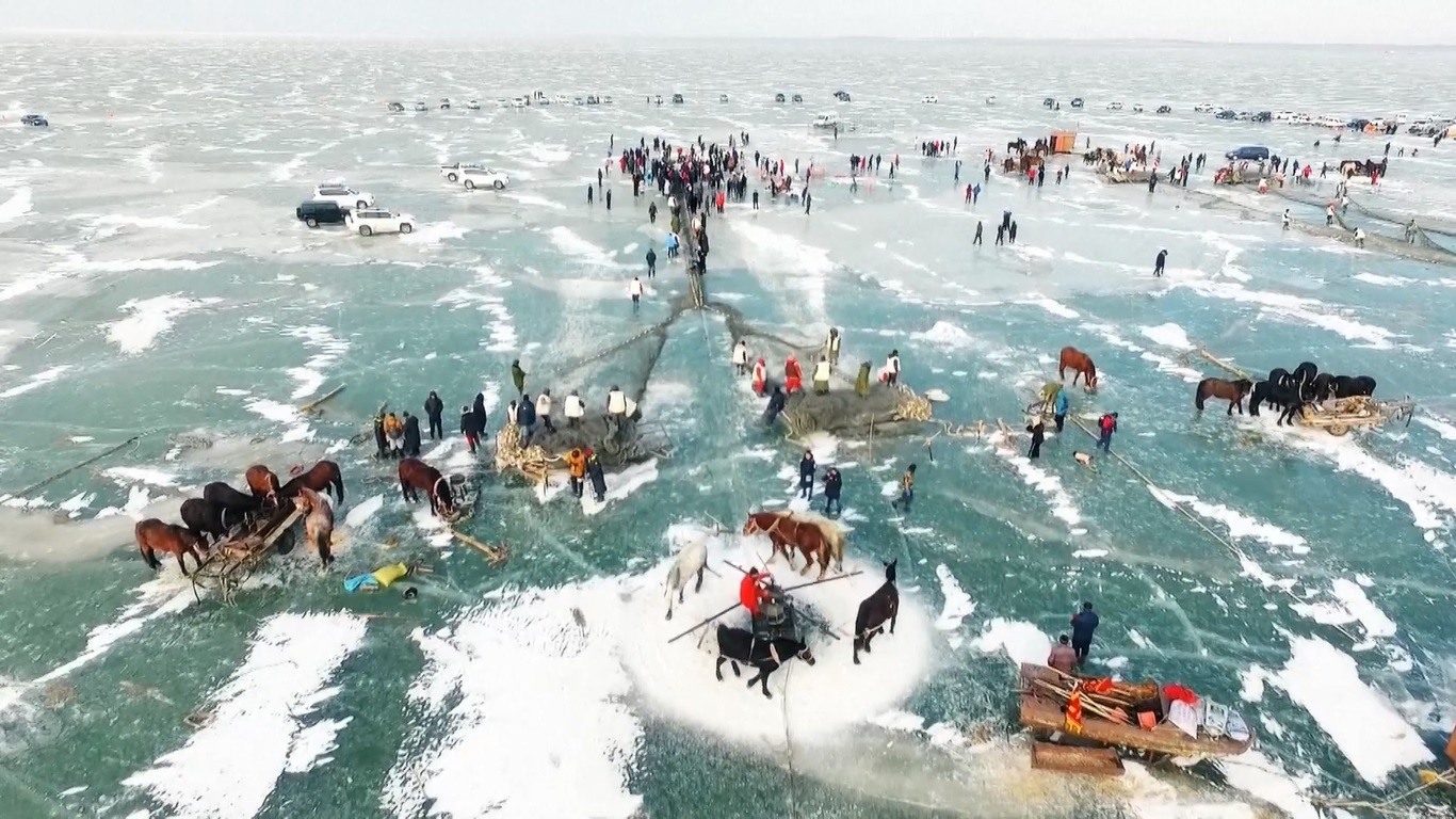 Danau Chagan menghasilkan 1