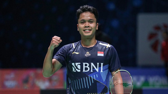 Penampilan Anthony Sinisuka Ginting di semifinal Singapore Open 2023 juga bisa disaksikan via live streaming