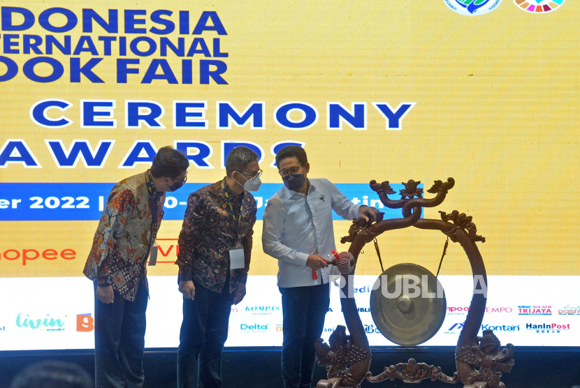Pameran Buku Internasional Indonesia 2022 dibuka di Jakarta Convention Center pada Rabu (9/11)