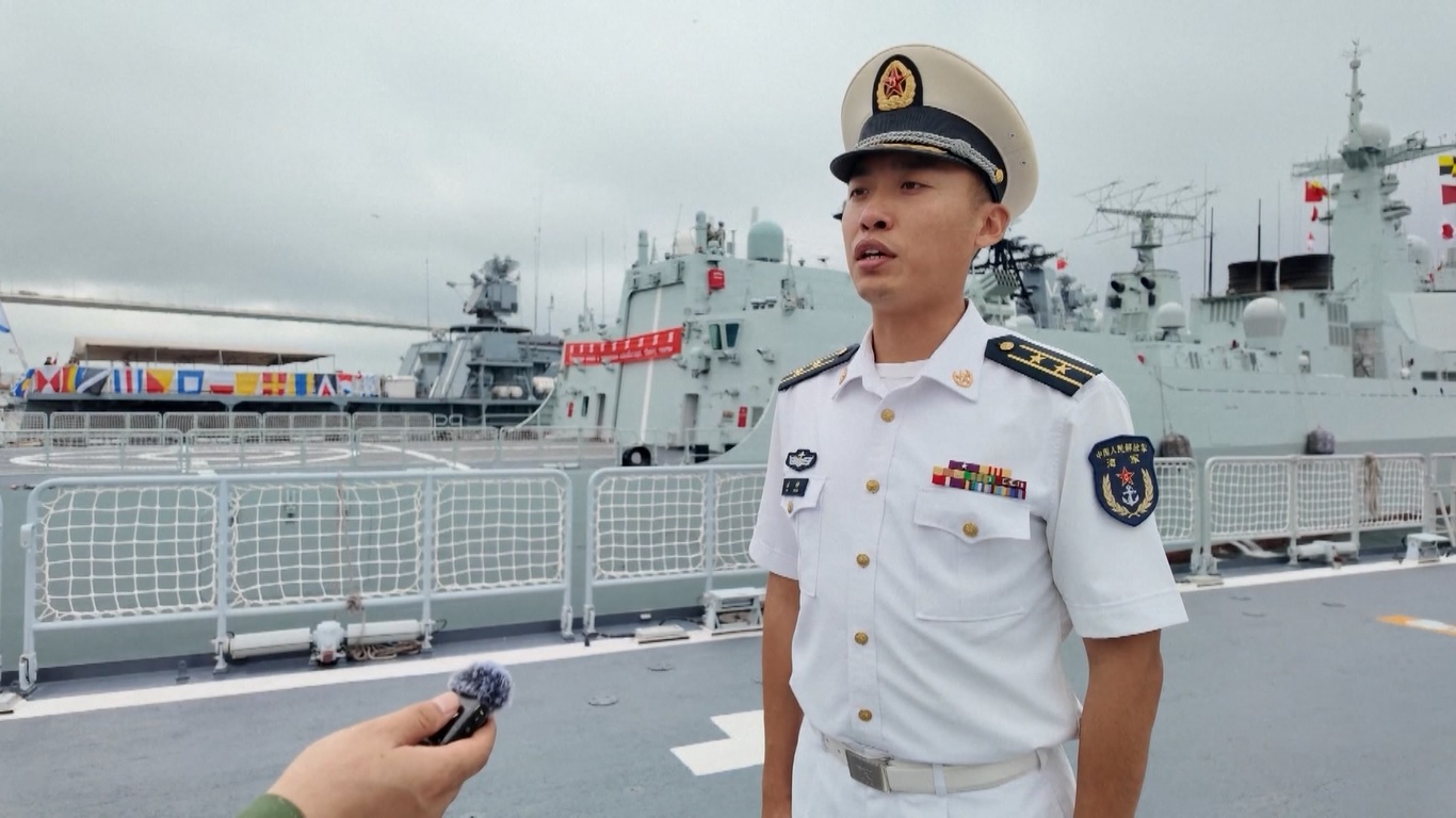 Kapal Angkatan Laut Tiongkok Tiba di Vladivostok untuk Latihan Gabungan