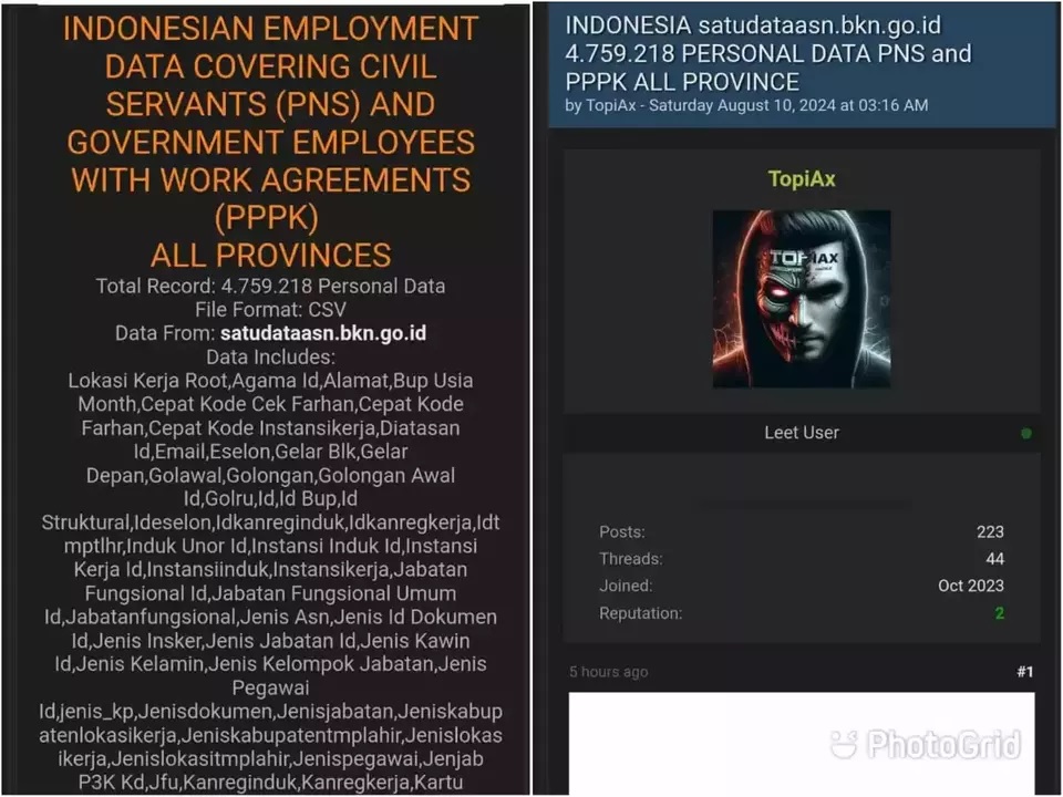 Lembaga riset siber Communication &amp; Information System Security Research Center (Cissrec) telah melakukan verifikasi secara acak