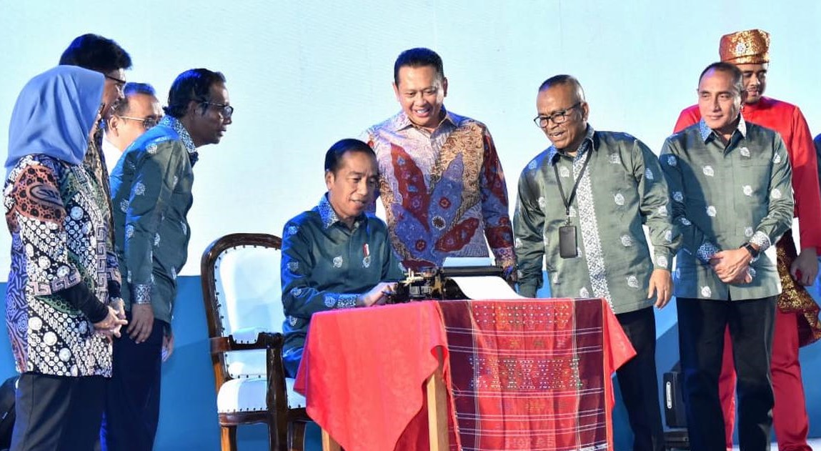 Presiden menyampaikan