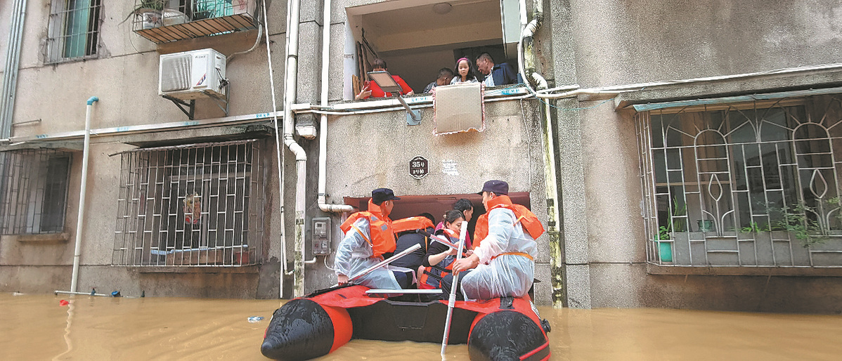 rovinsi selatan memulai tanggap darurat Tingkat II untuk pengendalian banjir pada Sabtu malam ketika air di anak sungai Pearl River termasuk Beijiang