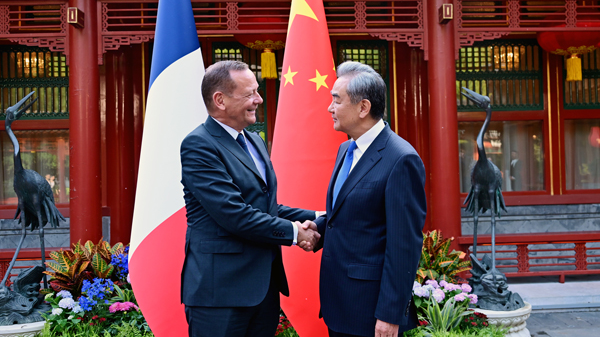 Wang Yi: Tiongkok dan Prancis Memikul Tanggung Jawab Utama untuk Perdamaian, Stabilitas, dan Pembangunan Global