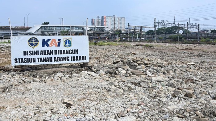 Pengembangan Stasiun Tanah Abang resmi dimulai hari ini
