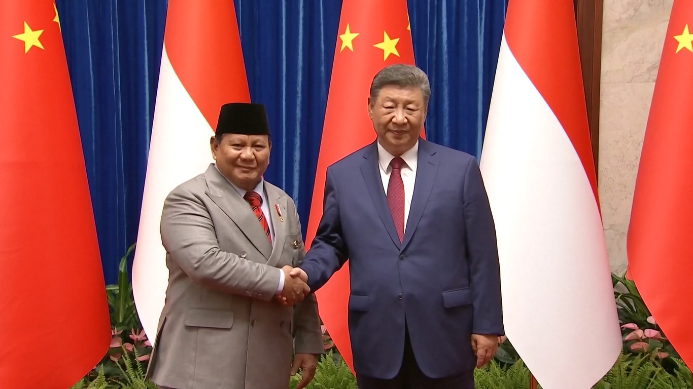 Xi Jinping Bertemu dengan Presiden Indonesian di Beijing