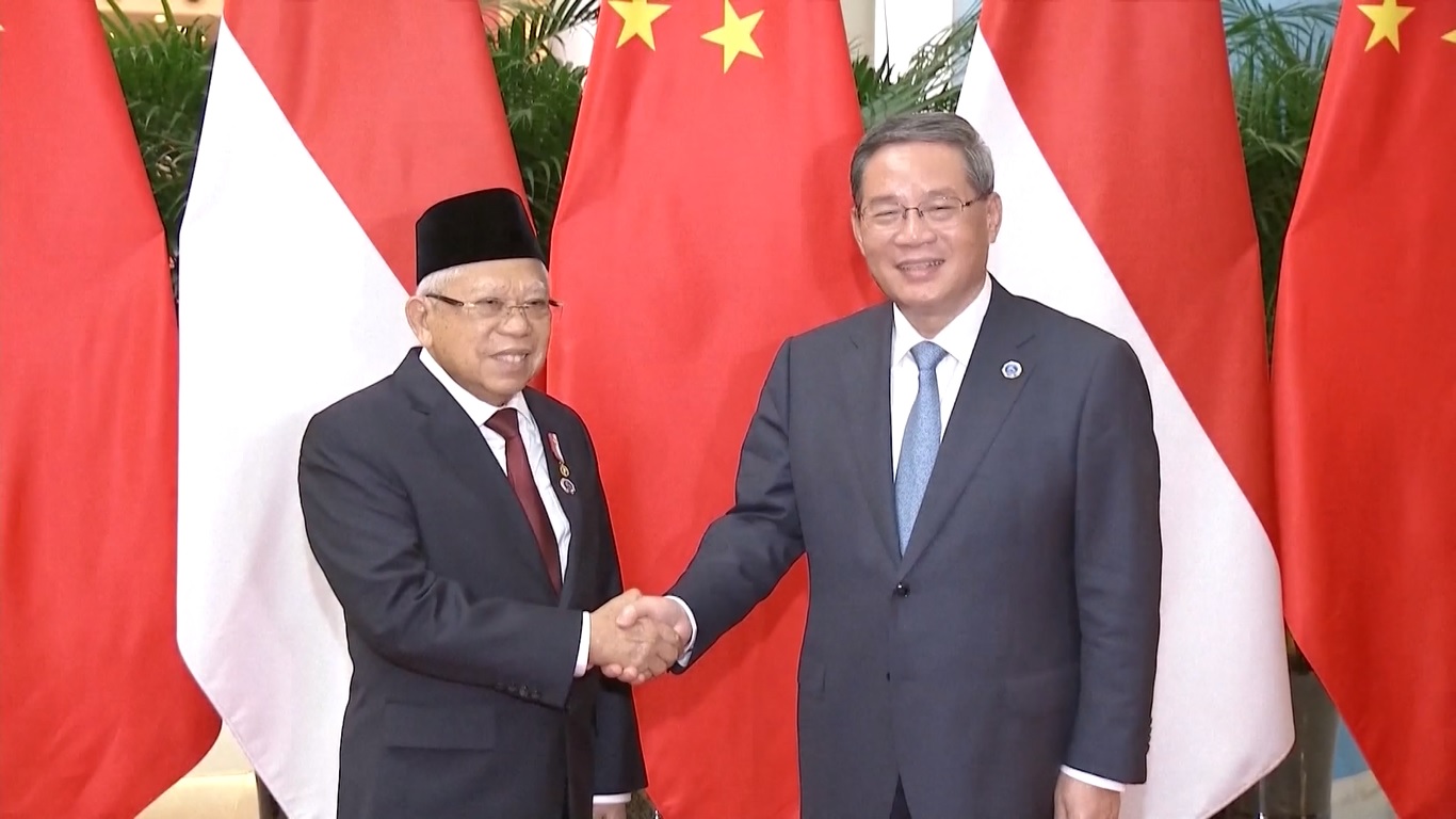 Ma'ruf Amin tiba di Nanning pada hari Jum'at (15/9) untuk menghadiri Pameran Tiongkok-ASEAN ke-20