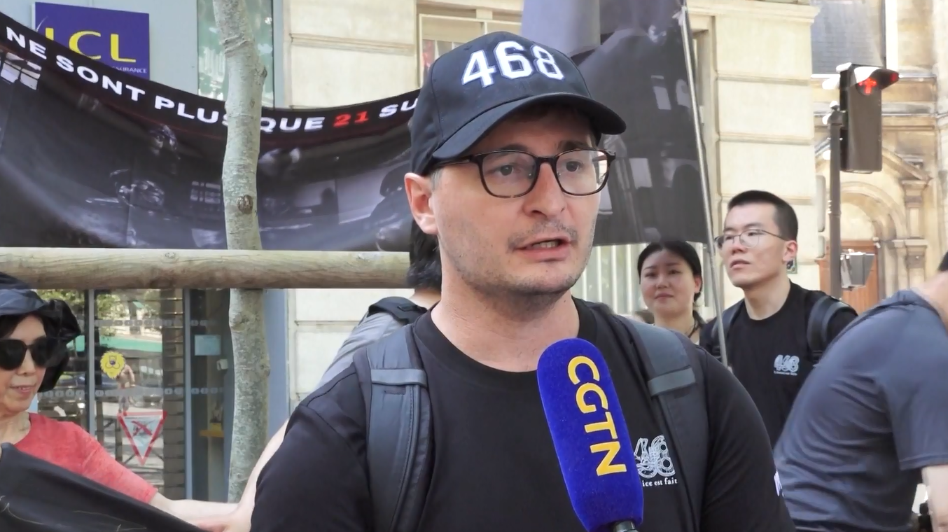Aksi Pawai Peringatan di Paris Menyerukan untuk Mengenang Pembantaian Nanjing