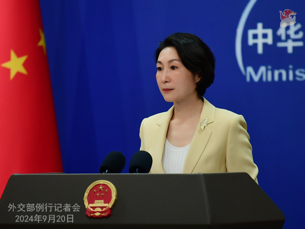 Bertepatan peringatan 19 tahun pengumuman Pernyataan Bersama “19 September” Pembicaraan Enam Pihak Jubir Kementerian Luar Negeri Tiongkok Mao Ning menjawab pertanyaan wartawan seputar situasi Semenanjung Korea